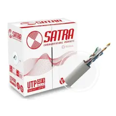 SATRA - CABLE DE RED CAT6 LSZH 24AWG 305MTS