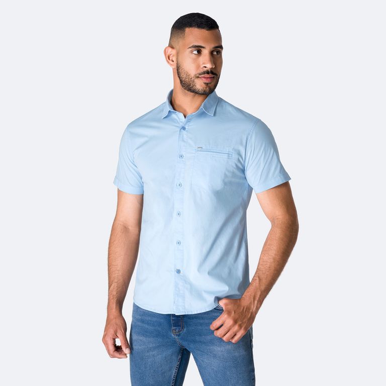 Camisa Moda Popelina Stretch Patricioh Mc Hombre
