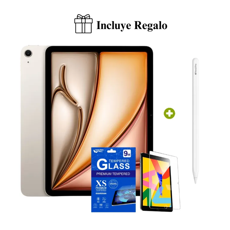 IPad Air 11″ M4 128GB Wi-Fi 2026 Starlight + Pencil Pro + Regalo