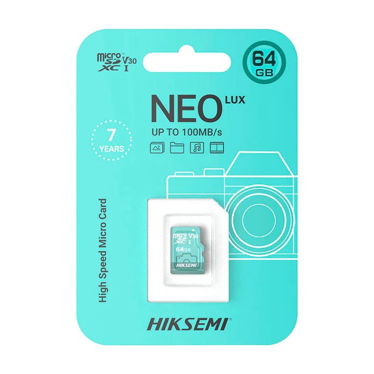 HS-TF-D364G Memoria microSD 64GB NEO LUX