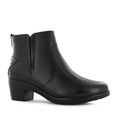 ECCO - Botin Confort Cuero Mujer Negro Asturias08