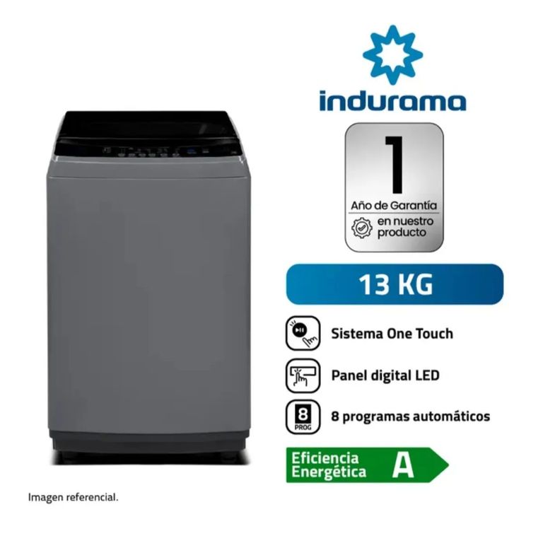Lavadora Automática 13Kg LRI-13DGR Gris Oscuro