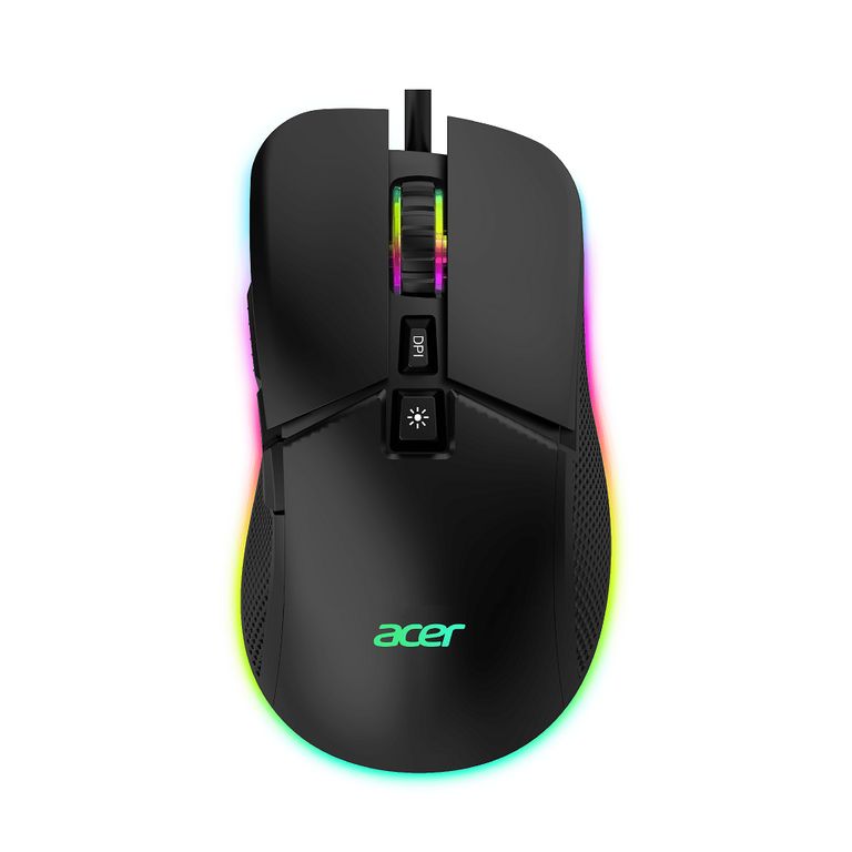 Mouse Gamer Emw130 X Plus 7 Botones Ergonomico