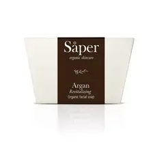 SAPER - Barra Limpiadora Facial Orgánico Revitalizante de Argán 115gr