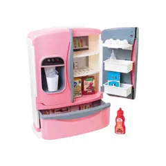 GENERICO - Juguete Refrigeradora 40cm con dispensador hielo luz y sonidos