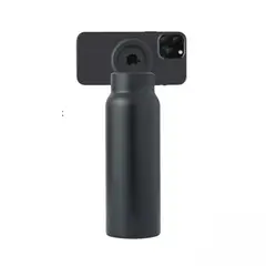 GENERICO - Botella con soporte magnético para teléfono