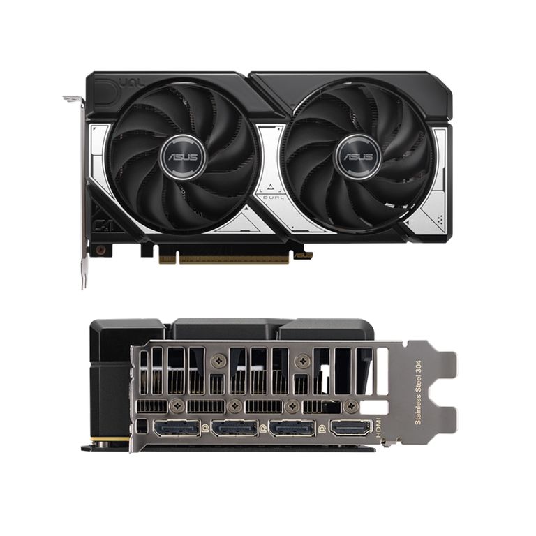 Tarjeta de video DUAL-RTX5060TI-O8G, 8 GB GDDR7, PCIe Gen 5.0