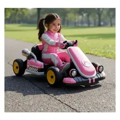 GENERICO - Go Kart Eléctrico de la Princesa Peach - MARIO BROSS