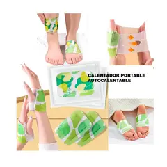 GENERICO - 1 Par de Calentadores Autocalefactables para Manos y Pies
