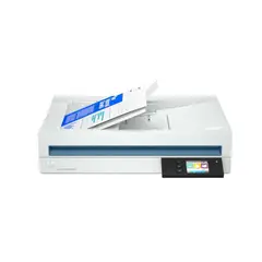 HP - Escáner ScanJet Pro N4600 FNW1 Alta Velocidad, Conectividad Wi-Fi, Escaneo Rápido en C