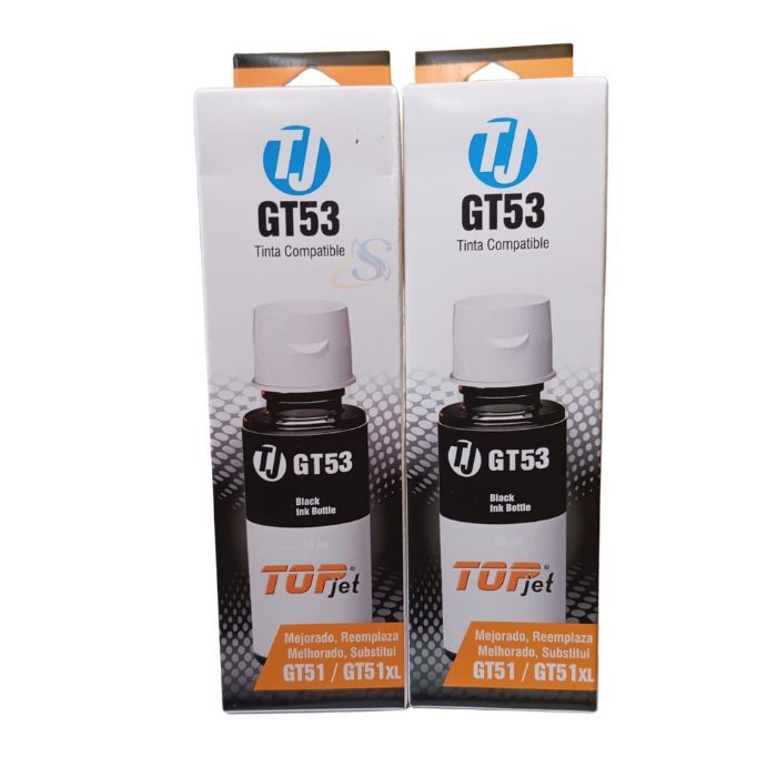 TINTA COMPATIBLE X2 PARA HP GT53 NEGRO