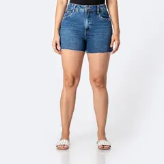 PIONIER - Short Denim Kuwan Tachas Mujer