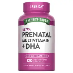 NATURE'S TRUTH - Ultra Prenatal Multivatamínico en cápsulas + DHA Natures Truth
