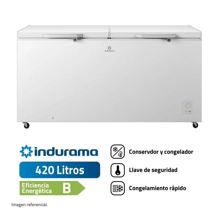 Congeladora 420L CI-420BL Blanco