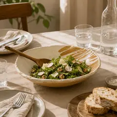 LAR DANIELSEN - Bowl de ensalada premium, estilo rústico - 28 cm