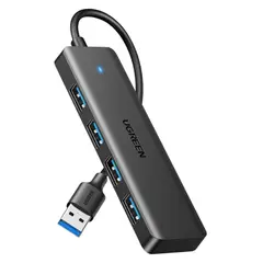 UGREEN - HUB D19 E 4 PUERTOS USB 3.0 CM2