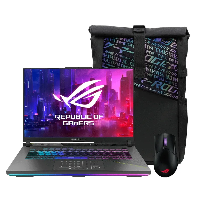 Laptop ROG Strix G16 R9 16GB 1TB RTX 4060 + Mochila