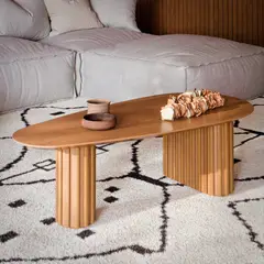 PAZART MUEBLES - MESA DE CENTRO LIVING ORGANIC 1.2 NATURE
