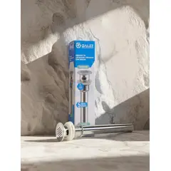 GALEZ - Desagüe tipo Sumidero Cromado para Lavatorio con Rebose Universal 1 1/4” - Fácil Instalación