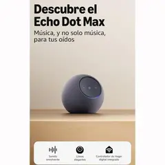 AMAZON - Altavoz Inteligente Echo Dot Max 2025 - Grafito