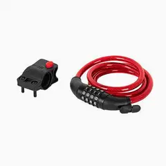 HERMEX - Candado Cadena Bicicleta Moto Con Clave CB-10C 10mm