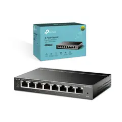 TP LINK - SWITCH TP-LINK TL-SG108PE 8 PUERTOS GIGABIT POE P-N TLSG108PE