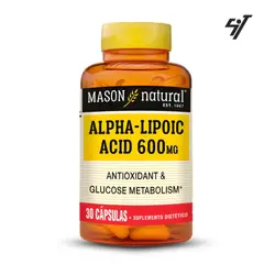 MASON - Ácido Alfa Lipoico 600 mg Cápsulas 30 Caps