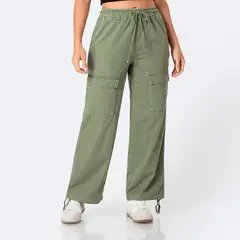 PIONIER - Pantalon Jogger Cargo Drill Marbelih Mujer