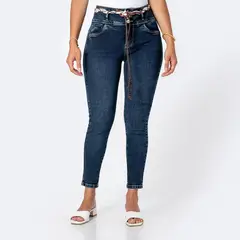 PIONIER - Pantalon Moda Denim Stretch Onela Mujer