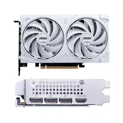 MSI - Tarjeta de video GeForce RTX 5060 8G VENTUS 2X OC WHITE, 8GB GDDR7, PCIe 5.0 x16 (x8)