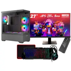 INTEL - Computadora Pc Gamer CORE ULTRA 7 265 RAM 16GB SSD 512GB MONITOR 27" FULL HD
