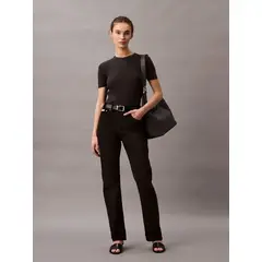 CALVIN KLEIN - JEAN HIGH RISE STRAIGHT INK