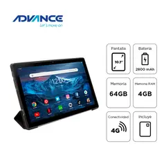 ADVANCE - Tablet SmartPad SP5706 10.1" 4GB 64GB