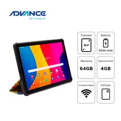 ADVANCE - Tablet SmartPad SP3703 10.1" 4GB 64GB