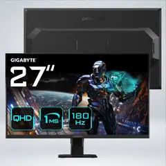 GIGABYTE - MONITOR GS27QA GAMER QHD 27 " IPS 180hz 1ms HDR AMDfreesync