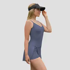 HEINZ - Enterizo Falda Short Pareo Imperio