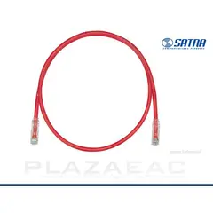 SATRA - PATCH CORD CAT.5E ROJO X 1 MT PNPATCH CORD CAT.5E 1MT