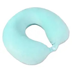 GENERICO - Almohada para viaje - Cojin viajero Verde Agua