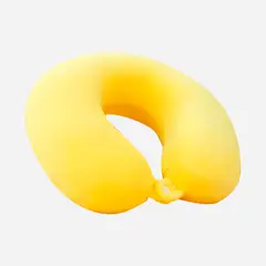 GENERICO - Almohada para viaje - Cojin viajero Amarillo
