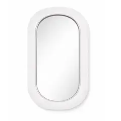 INSPIRA MARKET - Espejo Decorativo Ovalado de Pared 58 x 35 cm