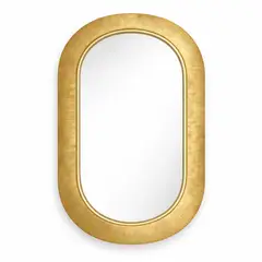 INSPIRA MARKET - Espejo Decorativo Ovalado de Pared 58 x 35 cm
