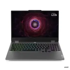 LENOVO - Laptop LOQ 15ARP9 Ryzen 5 8GB 512GB SSD RTX 4050 15.6 FHD