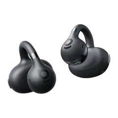 BASEUS - Audifonos inalambricos BC1 Clip, bateria 38 horas, 4 microfonos, ergonomico, control de grave