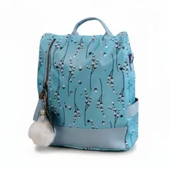 GENERICO - Mochila CasualAntirrobo con Diseño Floral