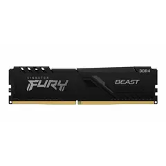 KINGSTON - Memoria Fury Beast, 16GB, DDR4, 3200 MHz, PC4-25600, CL16, 1.35V.