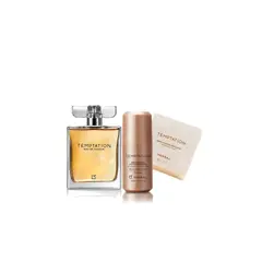 YANBAL - Temptation Perfume de Mujer Con jabon y Deso -