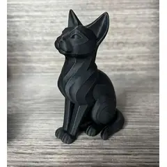 GENERICO - ADORNO EXCLUSIVO GATO NEGRO 23cm x 11cm x 16cm