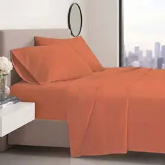 GENERICO - JUEGO DE SABANAS ALGODON PERU PIMA - N3