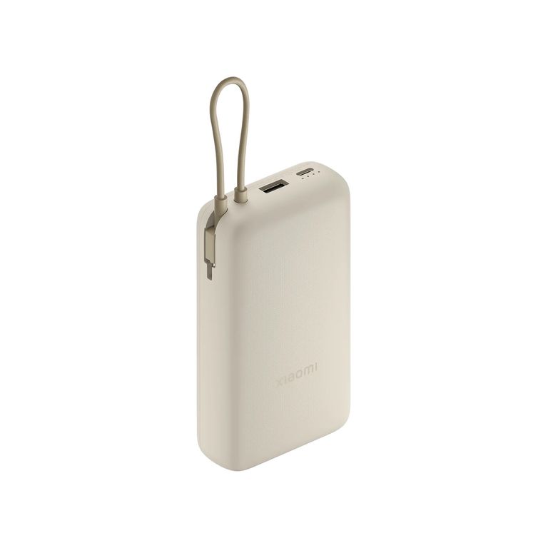 33W Power Bank 20000mAh Integrated CableTan GL
