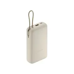XIAOMI - 33W Power Bank 20000mAh Integrated CableTan GL